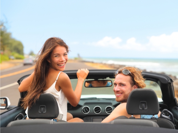 Couple on a Road Trip